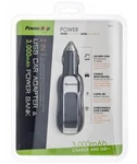 Poweritup 2IN1 3,000MAH Portable Bank + Usb Car Adapter, Charger. Fixed Price $13.97.