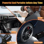 Tire Inflator Portable Compressor-air Pump 150PSI Cordless Electric For C.... Fixed Price $70.37.