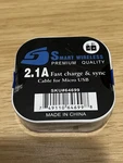 Smart Wireless Usb To Micro Cable 3FT Fast Charge 2.1A. Fixed Price $9.99.