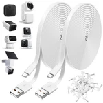 Uogw Type Cable For Duo Cam Pan,wyze V4,PETCUBE 10 Ft, White. Fixed Price $23.07.