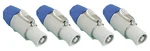 Procraft PC-TSC044 Ac Cable End Out Gray 20AMP Mates W/ Neutrik Powercon. Fixed Price $13.50.