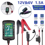 6/12V Car Battery Charger For Motorcycle Lead-acid Sla Gel Smart. Fixed Price $19.98.