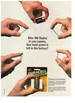 1990 Duracell Battery Tester Fingertips Vintage Print Advertisement. Fixed Price $13.49.