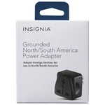 Insignia Travel Adapter Type B Grounded Usa Canada Mexico Japan Ns-tplugna. Fixed Price $12.99.