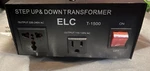 Elc T-1500 Voltage Transformer. Fixed Price $50.00.