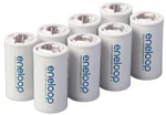 Eneloop Panasonic BQ-BS2E8SA Size Battery Adapters For Use With Ni-mh Recha.... Fixed Price $25.09.