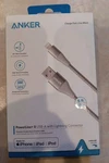 Anker Powerline+ Ii Usb-a To Lightning Cable 6-FT Silver (new). Fixed Price $24.99.