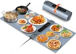Xxl 3-ZONE Food Warming Mat With 17 Temp Levels & Timer For Buffets. Fixed Price $97.99.