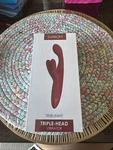 3IN1-PATTING-RABBIT-VIBRATOR-LICKING-MASSAGER-FOR-WOMEN-ADULT-GIFT-USE Lubricant. Fixed Price $35.00.