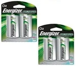 Energizer NH50BP-2 Rechargeable D Nimh (2 Packs Of = 4 Battery). Fixed Price $25.49.