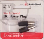 Male Coaxial Dc Power Plug Size J 5.0MM 1.5MM 2/PK Radioshack 274-1570. Fixed Price $6.99.