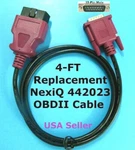 4FT 442023 Nexiq Usb Link Purple Obdii Cable For 2013 & Newer Volvo Mack WVL2. Fixed Price $53.99.