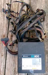 Used Corsair GS800 Model # 75-01183 Computer Desktop 792 Watt Power Supply. Fixed Price $34.99.