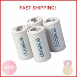 Eneloop Panasonic BQ-BS2E4SA Size Battery Adapters For Use With Ni-mh Recharge. Fixed Price $15.10.