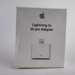 Apple Lightning To 30-PIN Adapter MD823ZM/A Oem Retail Package Box. Fixed Price $24.99.