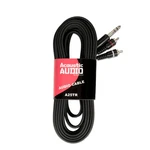 Acoustic Audio A25TR Dual Rca To Stereo Trs Jack Feet Pro Cable. Fixed Price $19.88.
