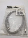 Ziotek Usb 2.0 Cable To Female 6 Feet P/n 13107 Beige Free Ship. Fixed Price $7.99.