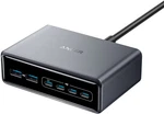 Anker - Prime Desktop Charger (200W, 6 Ports, Gan) Silver. Fixed Price $59.99.