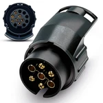 7 13 Pin Plug Trailer Truck Electric Adapter Towbar Towing Socket Converter. Fixed Price $8.06.