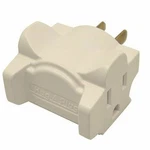 Ivory Hug-a-plug Dual Outlet Wall Adapter New. Fixed Price $9.99.