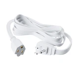 Adoreen 14/3 Gauge Flat Appliance Power Extension Cord White, 5FT,. Fixed Price $15.66.