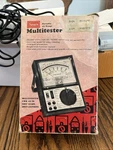 Vintage Sears Portable 43 Range Multitester 5190 W/ Original Box. Fixed Price $12.00.