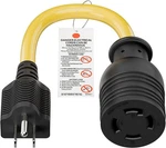 Nema 5-15P To L14-30R Power Adapter Cord, Winxus Household Black & Yellow. Fixed Price $28.88.