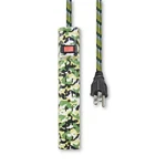 Power Strip, Outlets With 6FT Braided Cord, Built-in Circuit Breaker, Ul Li.... Fixed Price $20.73.
