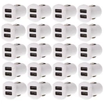 Scosche Revolt 2-PORT Usb Charger Dual 12W Watt 5V Ports White (pack Of 20). Fixed Price $79.99.