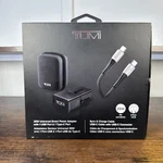 New Tumi 25W Universal Smart Power Adapter With 1 Usb Port & Type-c. Fixed Price $44.99.