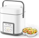 Tlog Mini Rice Cooker 2.5 Cups Uncooked, Healthy Ceramic Coating Portable Coo.... Fixed Price $84.10.