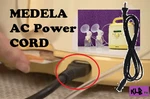 Medela Symphony Ac Power Cord Cable Plug 9280043 Upbright. Fixed Price $9.34.