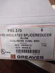 Greaves PBS2/0 14- #2/0 Splice/reducer (1 Ea). Fixed Price $25.00.