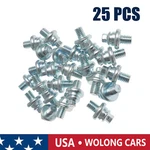 25X Side Pillar Terminal Threaded Joint Battery Bolt 3/8"-16 For 60307 11083. Fixed Price $17.60.