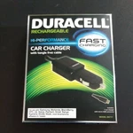 Duracell High Performance Rechargeable Fast Charging Car Charger With Cable. Fixed Price $9.66.