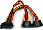 Startech 6IN Latching Sata Power Y Splitter Cable Adapter - M/f. Fixed Price $11.52.