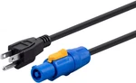 Nema 5-15P Powercon Connector 16AWG, With Sjt-rated Jacket, IP65 Rated,. Fixed Price $43.99.