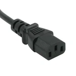 12FT Black 18AWG Power Extension Cord C13 Nema 5-15 For Pc Monitor Printer. Fixed Price $11.59.