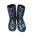 Juicy Couture Women Kamry Boots Black Multi Color Sequin. Fixed Price $99.99.
