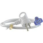 Conntek 24161-036 I-ring Extension Cord 3-FOOT 16/3 White U.s. Male Plug. Fixed Price $20.99.