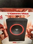 Cerwin-vega LA110B 10" Powered Subwoofer Speaker (black) New Box. Fixed Price $375.00.