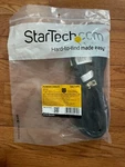 Startech Heavy Duty Extension Cord 10FT 3M Nema 5-15P/5-15R Black. Fixed Price $20.95.