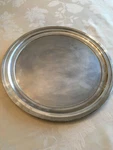 1823 Superior Silver Plate 12" Round. Fixed Price $5.00.
