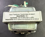 Intertek 5015490 Transformer, Model 125, 120V 60HZ, Output 8-16-24VAC S5.4. Fixed Price $19.80.