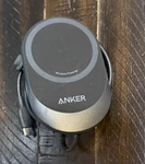 Anker - Maggo Wireless Car Charger (qi 2.0, 15W) Black Missing Mount Part. Fixed Price $21.99.