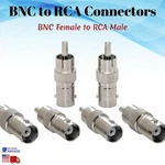 Bnc Female Rca Connector Coax Cable Adapter Converter Cctv Camera Lot. Fixed Price $27.25.