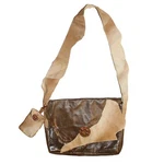 Handmade Nomad Messenger Women Handbag Cell Phone Pouch, One-of-a-kind. Fixed Price $80.96.