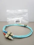 Monoprice 6391 Fiber Patch Cable Duplex Lc To Sc Mm Aqua. Fixed Price $12.95.