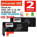 Battery Tester Checker Universal For Aaa D 9V 1.5V Button Cell Batteries Us. Fixed Price $10.95.