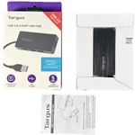 Targus ACH155 3.0 4-PORT Hub Black Open Box Usb-a 5GBPS Plug & Play. Fixed Price $9.49.